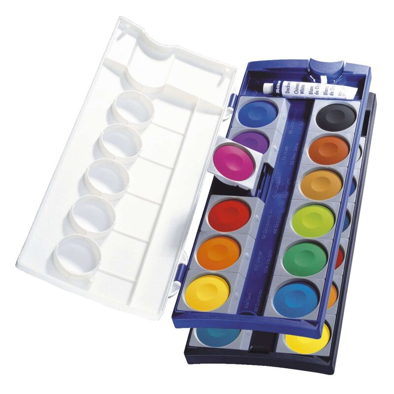 Pelikan Farbkasten Ersatzfarben, 3.5 ml, zitrone (Ton 59d) 10 Stück, passen in alle Deckfarbkästen von Pelikan Pelikan Farbkasten Ersatzfarben, 3.5 ml, zitrone (Ton 59d) 10 Stück, passen in alle Deckfarbkästen von Pelikan