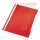 Leitz 4191 Hefter Standard, A4, langes Beschriftungsfeld, PVC, rot