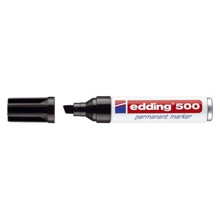 Edding 500 Permanentmarker - nachfüllbar, 2 - 7 mm, schwarz