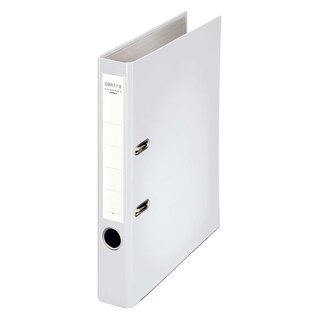 Centra Ordner PP Chromos - A4, 52 mm, weiß