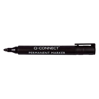 Q-Connect Permanentmarker, ca. 2 mm, schwarz