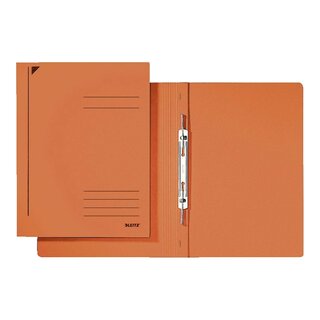3040 Spiralhefter - A4, 250 Blatt, kfm. Heftung, Recycling-Karton, orange