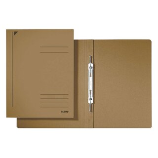 3040 Spiralhefter - A4, 250 Blatt, kfm. Heftung, Recycling-Karton, braun