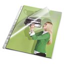 Leitz 4780 Prospekthüllen, oben und Lochseite offen...