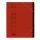 Elba Ordnungsmappe chic, Karton (RC), 450 g/qm, A4, 7 Fächer, rot