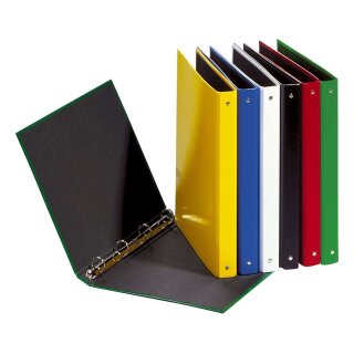 Pagna® Ringbuch Basic Colours - A4, 4-Ring, Ring-Ø 25mm, grün