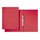 Leitz 3040 Spiralhefter - A4, 250 Blatt, kfm. Heftung, Recycling-Karton, rot