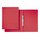 Leitz 3040 Spiralhefter - A4, 250 Blatt, kfm. Heftung, Recycling-Karton, rot