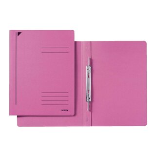 Leitz 3040 Spiralhefter - A4, 250 Blatt, kfm. Heftung, Recycling-Karton, pink