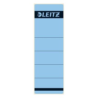 Leitz 1642 Rückenschilder - Papier, kurz/breit, 10 Stück, blau