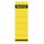 Leitz 1642 Rückenschilder - Papier, kurz/breit, 10 Stück, gelb