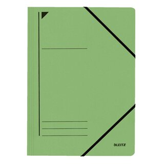 Leitz 3980 Eckspanner - A4, 250 Blatt, Pendarec-Karton (RC), grün