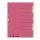 Leitz 4359 Register - Karton, blanko, A4, 10 Blatt, farbig