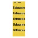 Leitz 1508 Inhaltsschild Lieferanten, selbstklebend, 100...