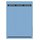 Leitz 1687 PC-beschriftbare Rückenschilder - Papier, lang/breit, 75 Stück, blau