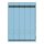 Leitz 1688 PC-beschriftbare Rückenschilder - Papier, lang/schmal, 125 Stück, blau