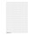 Leitz 1900 Blanko-Schildchen, PC-beschriftbar, Karton, 975 Stück, weiß