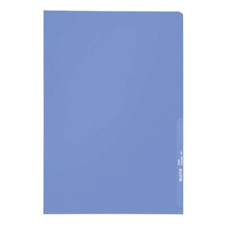 Leitz 4000 Standard Sichthülle A4 PP-Folie, genarbt, blau, 0,13 mm