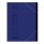 Elba Ordnungsmappe chic, Karton (RC), 450 g/qm, A4, 7 Fächer, dunkelblau