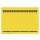 Leitz 1685 PC-beschriftbare Rückenschilder - Papier, kurz/breit,100 Stück, gelb