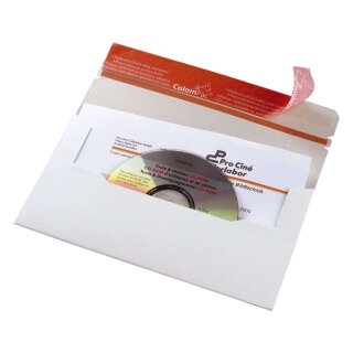 ColomPac® CD-Brief DIN lang aus stabiler Vollpappe ohne Fenster, ohne Abheftlasche