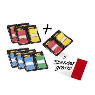 Post-it® Promotion 680  8 Spender plus 4 Spender gratis x 50 Streifen.