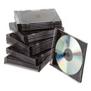 Q-Connect CD-Boxen Standard - Slim Line für 1 CD/DVD,...