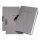 Pagna® Bewerbungsmappe Swing  - grau