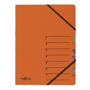 Pagna® Ordnungsmappen EASY - mit 7 Fächern, orange