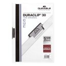 Durable Klemm-Mappe DURACLIP® 30, DIN A4,weiß