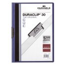Durable Klemm-Mappe DURACLIP® 30, DIN A4, dunkelblau