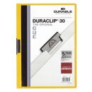 Durable Klemm-Mappe DURACLIP® 30, DIN A4, gelb