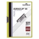 Durable Klemm-Mappe DURACLIP® 30, DIN A4, grün