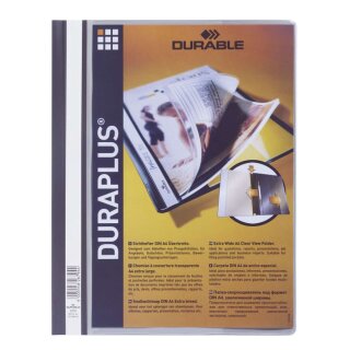 Durable Angebotshefter DURAPLUS®, strapazierfähige Folie, A4+, grau