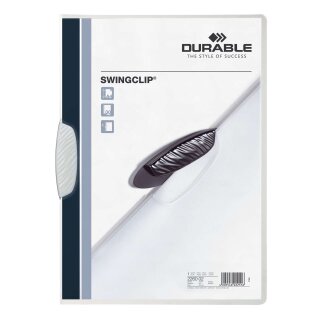 Durable Klemm-Mappe SWINGCLIP®, DIN A4, weiß