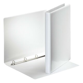 Esselte Ringbuch Präsentation, mit Taschen, A4, PP, 4 Ringe, 16 mm, weiß