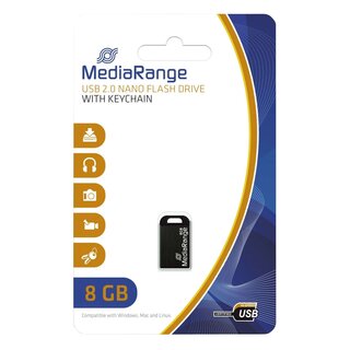 MediaRange Mini USB-Speicherstick 8GB