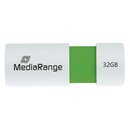 MediaRange USB-Speicherstick grün 32GB