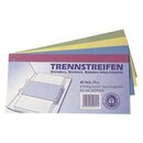 Q-Connect Trennstreifen - 190 g/qm Karton, sortiert, 40...