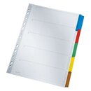 Leitz 4320 Register - blanko, Karton, A4, 5 Blatt, Taben...