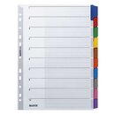 Leitz 4321 Register - blanko, Karton, A4, 10 Blatt, Taben...