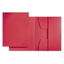 Leitz 3924 Jurismappe - A4, Pendarec-Karton 430g, rot