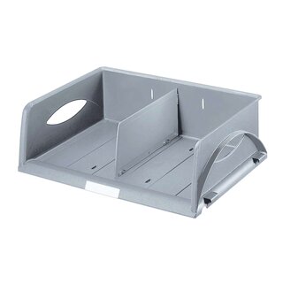 Leitz 5230 Briefkorb Sorty, A4/C4, Polystyrol, grau