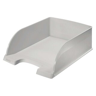 Leitz 5233 Briefkorb Jumbo Plus, A4, extra hoch, Polystrol, grau