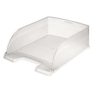Leitz 5233 Briefkorb Jumbo Plus, A4, extra hoch, Polystrol, frost