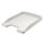 Leitz 5237 Briefkorb Flach Plus, A4, extra flach, Polystrol, grau