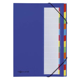 Pagna® Deskorganizer - mit 12 Fächern, blau