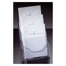 Sigel® Tisch-Prospekthalter acrylic, mit 3...