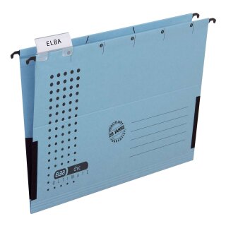Elba Hängetasche chic ULTIMATE®, Karton (RC), 230 g/qm, A4, blau