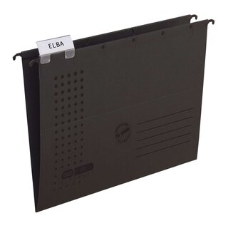 Elba Hängemappe chic - Karton (RC), 230 g/qm, A4, anthrazit